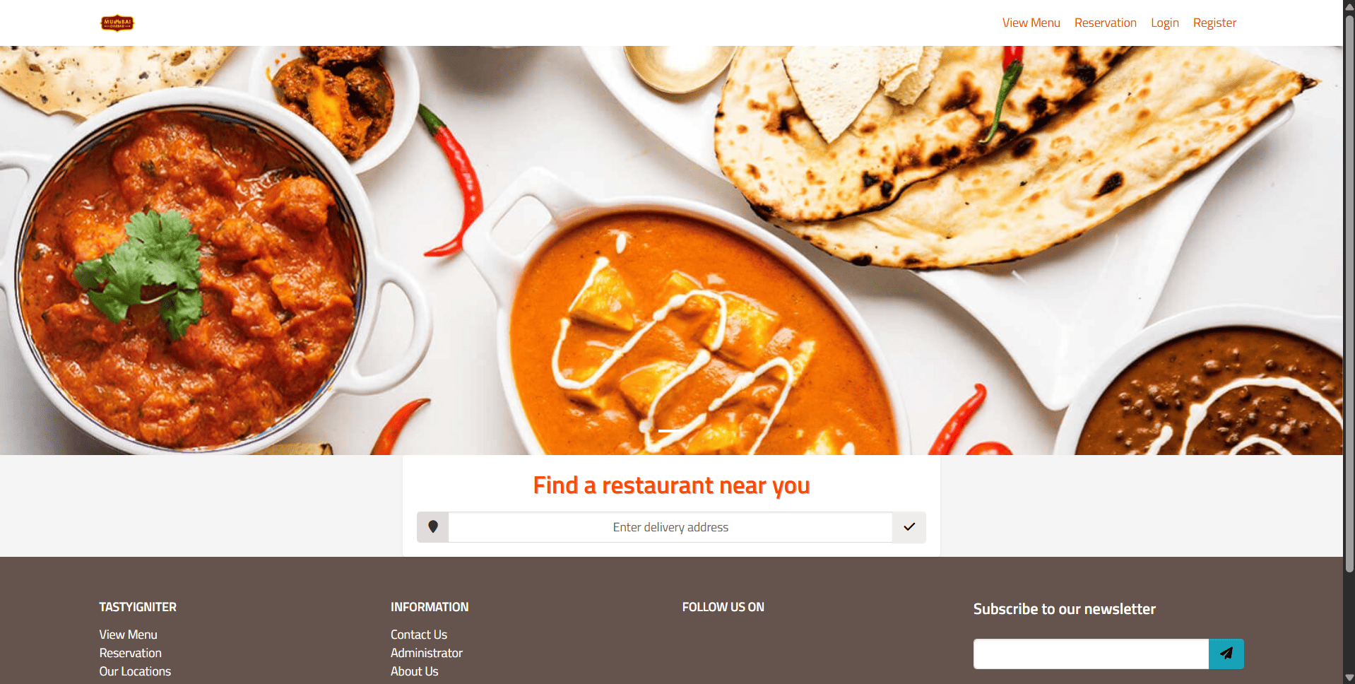Mumbai Darbar Online Ordering